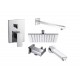 Conjunto Baño Pared Empotrar Niza 3