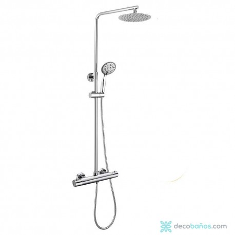 Combi termostática ducha Round 80-120cm